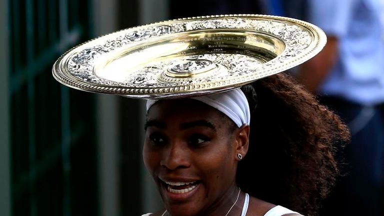 Williams Wins Wimbledon Ladies Singles Title | UK News | Sky News