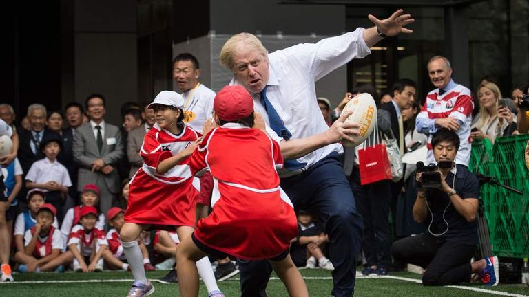 Boris Johnson visit to Japan - Day Four