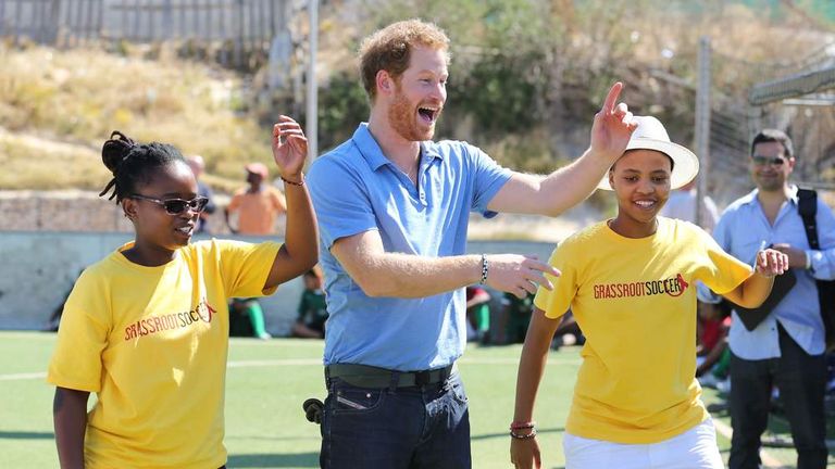 Prince Harry visit to South Africa