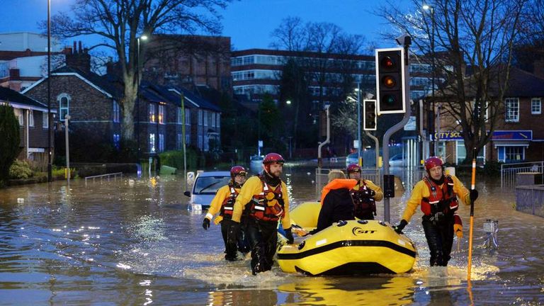 York flooding