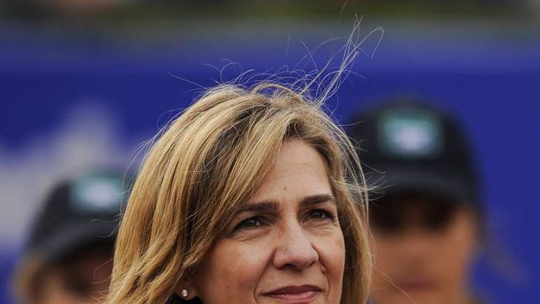 Princess Cristina Of Spain To Appear In Court | World News | Sky News