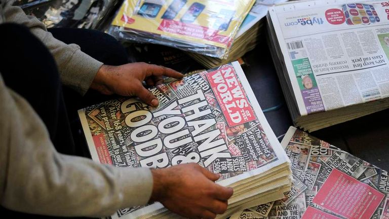 News Of The World last edition