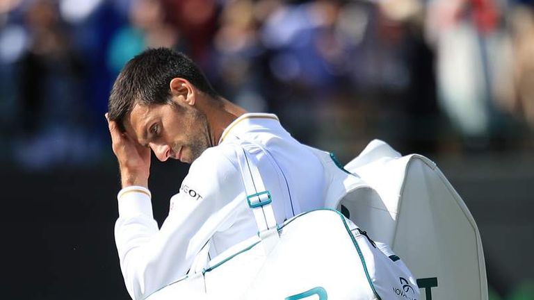 Novak Djokovic Crashes Out Of Wimbledon | Scoop News | Sky News