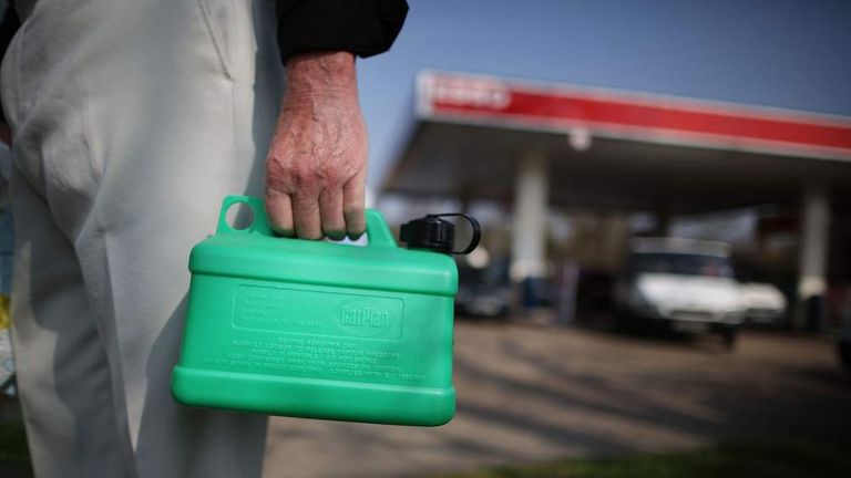 Government Fuel Strike Advice Appears To Spark Panic Buying