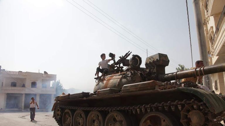 Tank Execution Syrian General 'Assassinated' In Damascus | World News | Sky News