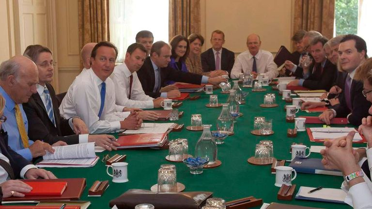 Cabinet meeting