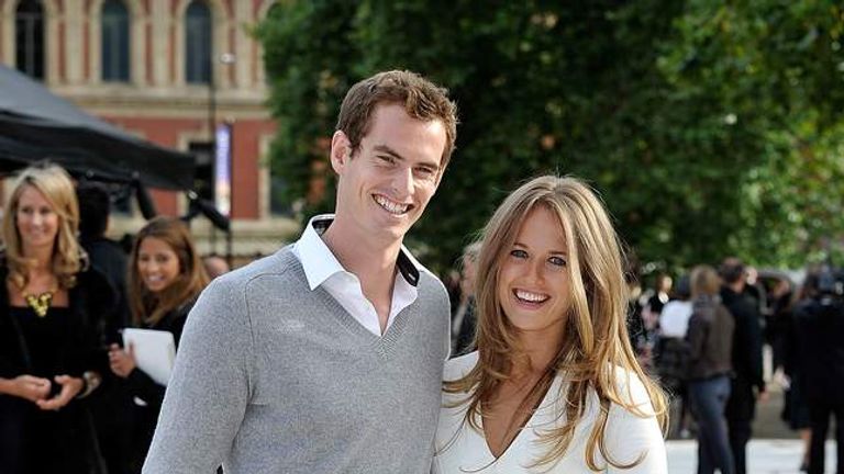 Andy Murray's Wife Kim Gets Dainty in Lace Top at Wimbledon Day 2