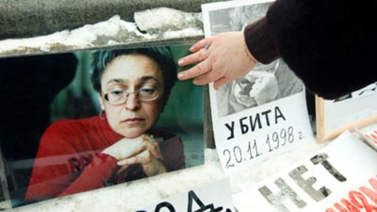 Portrait of Anna Politkovskaya