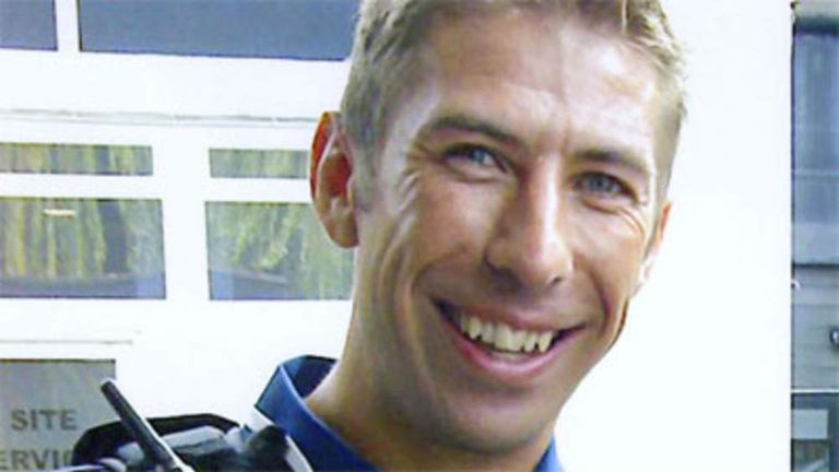PC Ian Terry who was shot dead during a "cops and robbers" training exercise in Manchester.