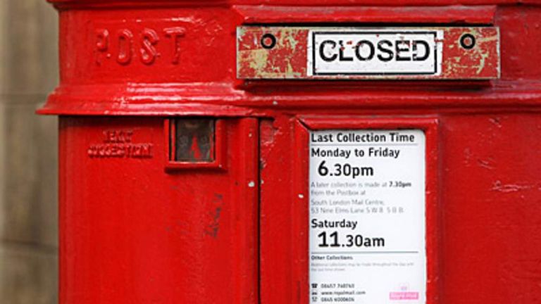 Royal Mail Announces Evening Opening Hours Business News Sky News