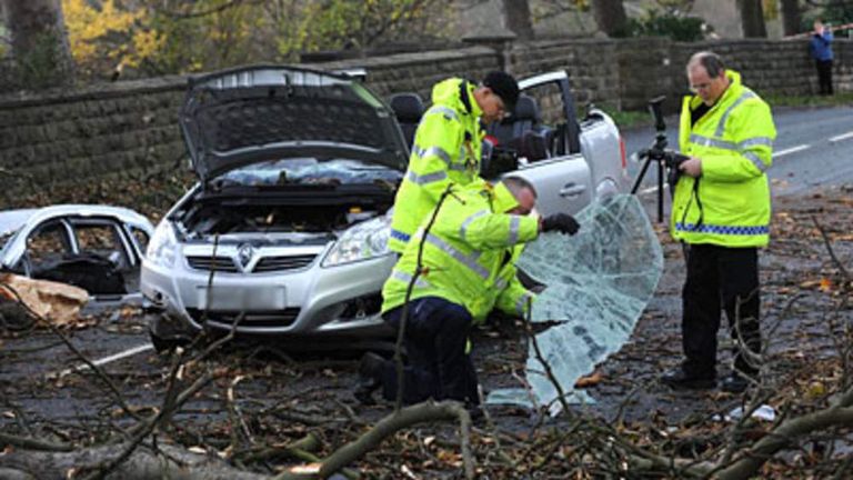 Woman Impaled By Tree In High Winds Is Named UK News Sky News