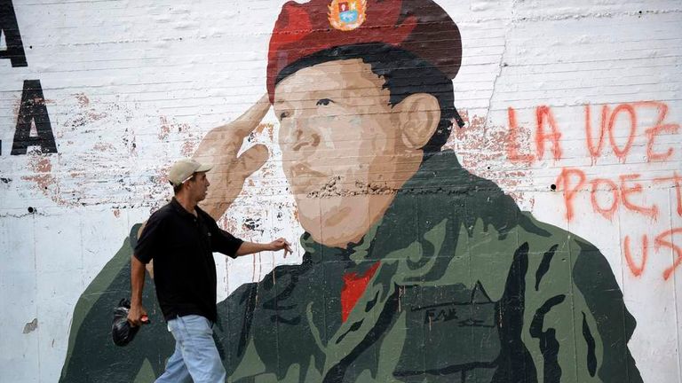 Mr Chavez was elected for a fourth term in October
