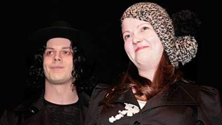 TORONTO, ON - SEPTEMBER 18: Musicians Jack White (L) and Meg White attend the 'The White Stripes: Under Great White Northern Lights' screening held at Elign Theatre during the 2009 Toronto International Film Festival on September 