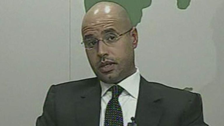 Saif al islam gaddafi 2021 picture
