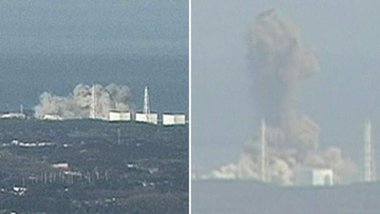 Explosions at Fukushima