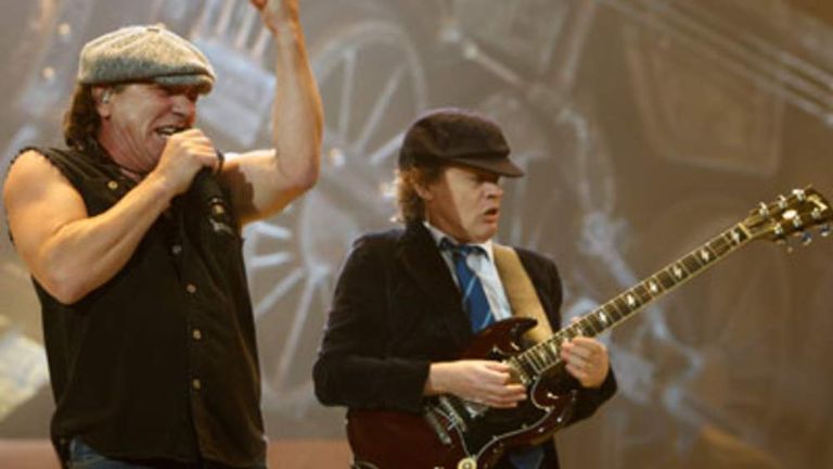 Rock Solid: AC/DC Stand Firm On Downloads | Ents & Arts News | Sky News