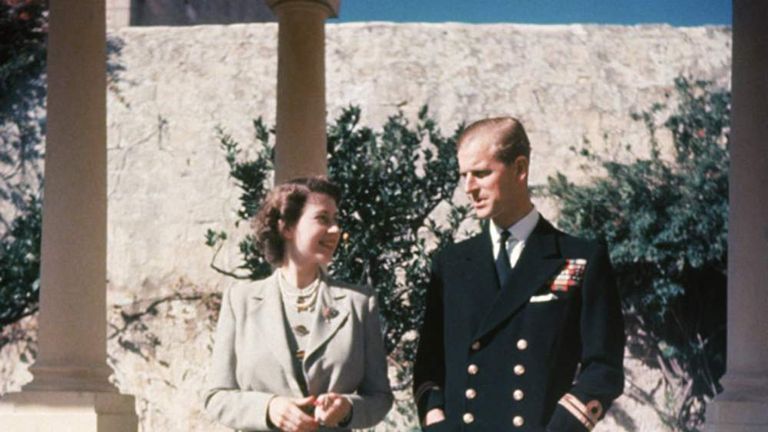Prince Philip Princess Elizabeth and her husband Prince Philip, Duke of Edinburgh in Malta