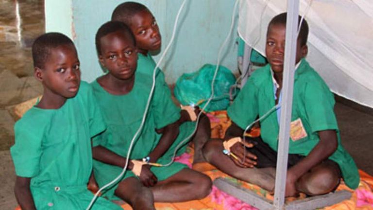 Lightning Strike In Uganda Kills 18 Children | World News | Sky News