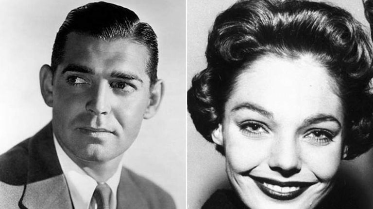 Clark Gable and daughter Judy Lewis
