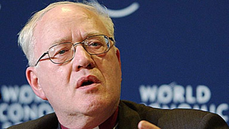 Former Archbishop of Canterbury Lord Carey
