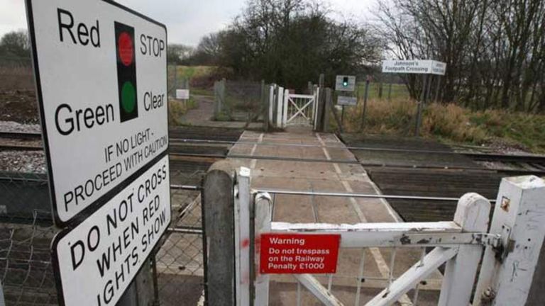 Girl S Death At Rail Crossing Was Accident Uk News Sky News