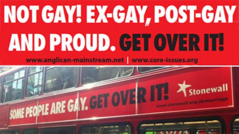 Anti Gay Bus Ad Christian Group In Court Uk News Sky News