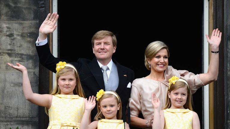 Willem-Alexander Takes Netherlands Throne | World News | Sky News