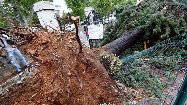 France Hit By Deadly Thunderstorms In South World News Sky News