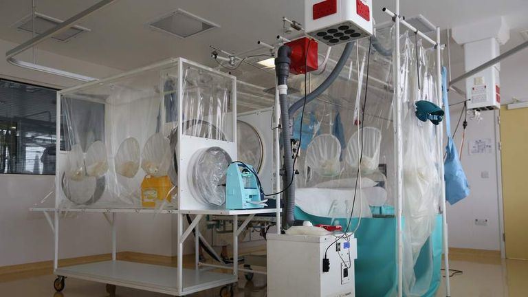 Ebola Virus Preparations At The Royal Free Hospital