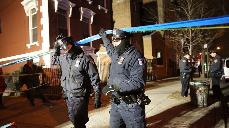 Two New York Cops 'Assassinated' In Ambush | US News | Sky News