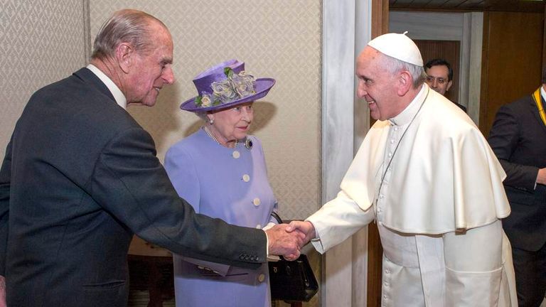 The Queen And Duke Of Edinburgh Visit Rome And The Vatican City