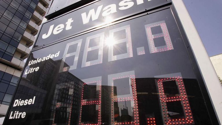 Petrol Price Rise On Way As Floodgates Open Business News Sky Commuters Turn To Other Transport Due Petrol Prices