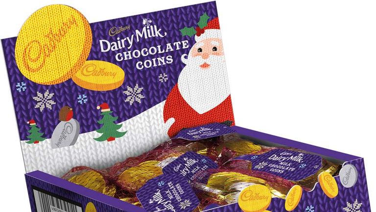 Cadbury Faces Chocolate Coin Twitter Storm Business News Sky News