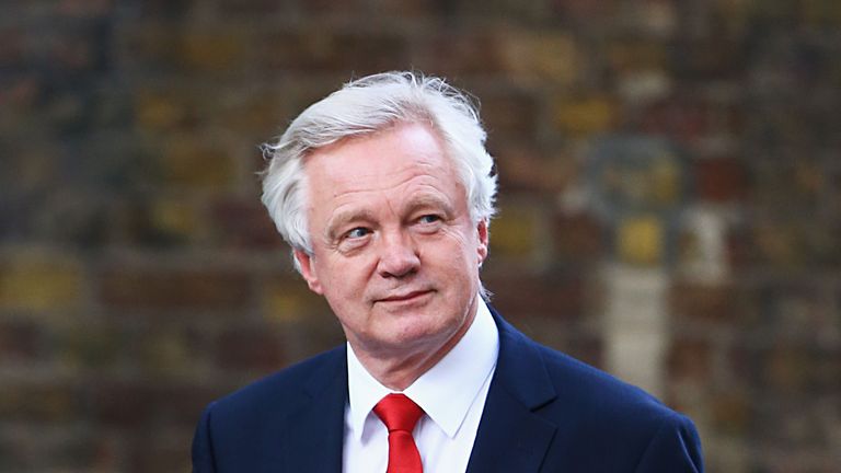 David Davis: Secretary of State for Exiting the European Union