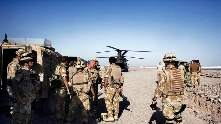 British Army medics in Afghanistan