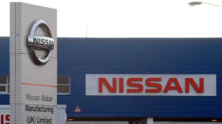 Nissan car factory