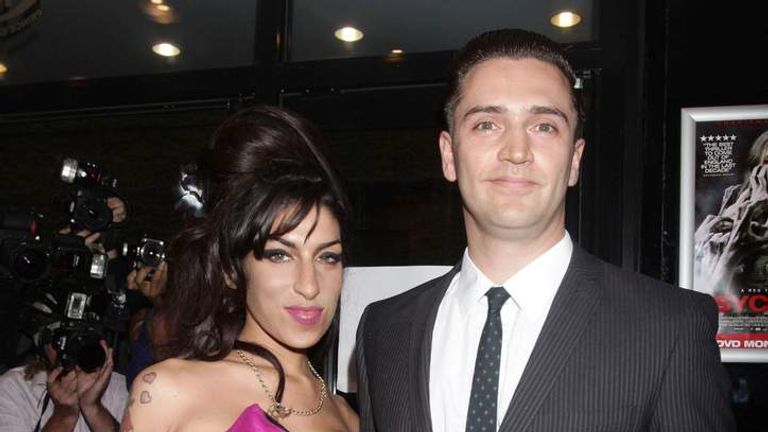 Amy Winehouse and boyfriend Reg Traviss