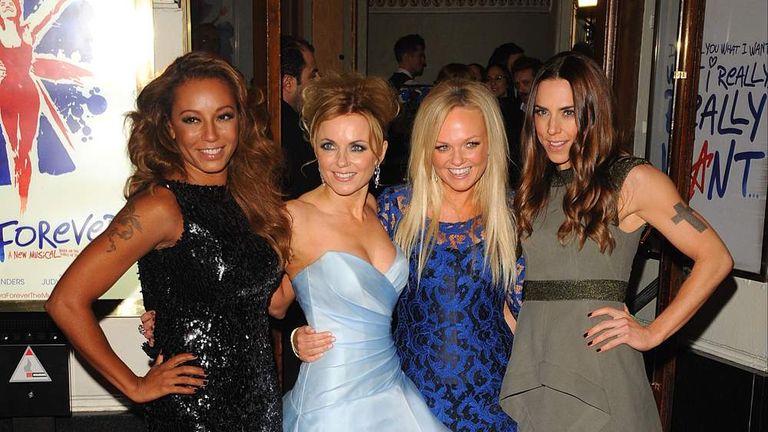 Spice Girls Reunite As Their Musical Opens | Ents & Arts News | Sky News