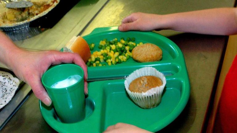 Teachers 'Giving Food Handouts To Poor Pupils' | UK News | Sky News