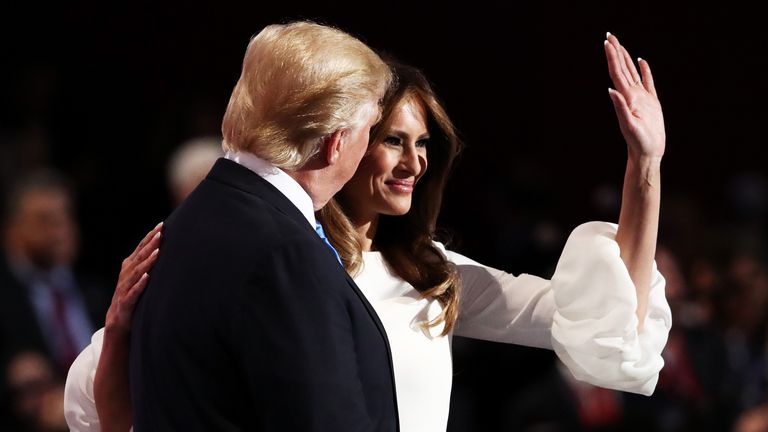 Did Melania Trump Copy Michelle Obama's Speech? | US News | Sky News