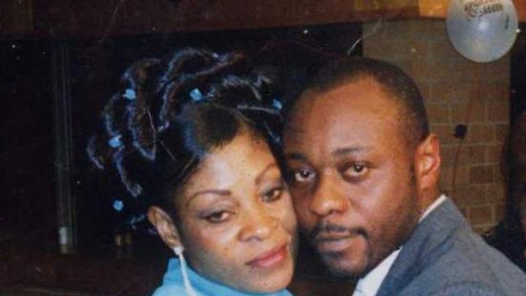 Jimmy Mubenga and wife