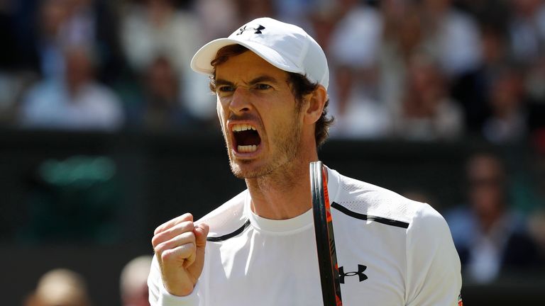 Andy Murray Plays For Second Wimbledon Title | UK News | Sky News