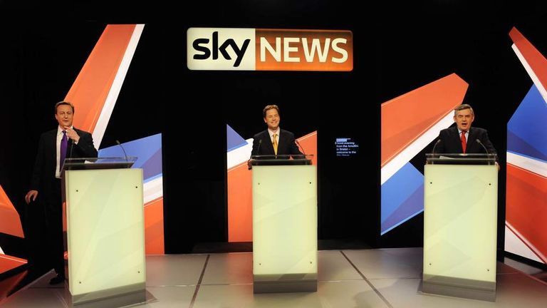 Farage In Tv Debates Risky For Party Leaders Politics News Sky News 