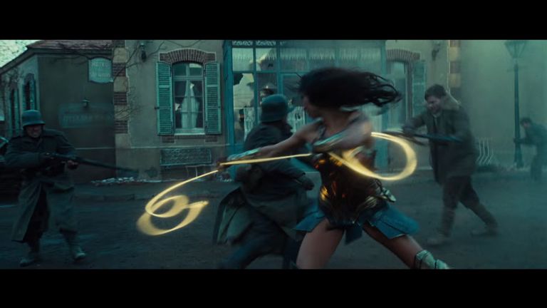 Wonder Woman First Glimpse Of Blockbuster Ents And Arts News Sky News 