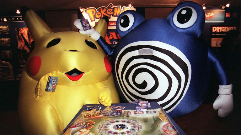 Pokemon was a hit in the 1990s and is now the theme of a popular new smartphone game