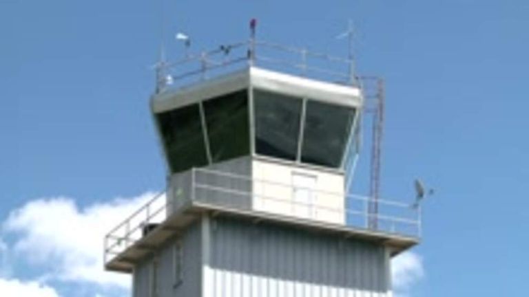 'Drunk' Air Traffic Controller Found Asleep | US News | Sky News