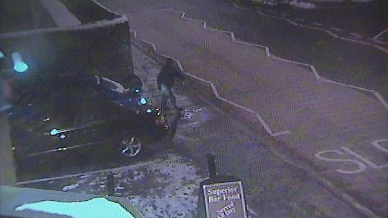 Car Thief Drives Off With Seven-Week-Old Baby | UK News | Sky News