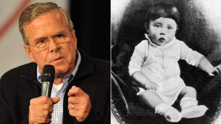 Jeb Bush and Baby Hitler