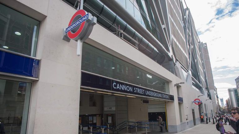 Cannon Street undeground station