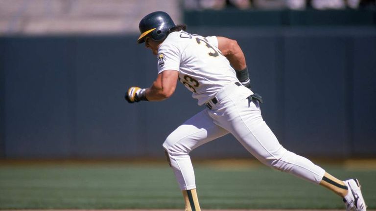 Jose Canseco Shoots Off His Middle Finger While Cleaning His Handgun